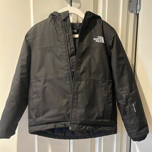 The North Face Freedom Insulated Jacket Toddler Black Puffer Jacket with Hood